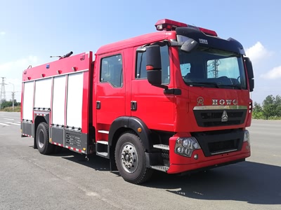 江特牌JDF5160GXFPM60/Z6型泡沫消防車(chē)