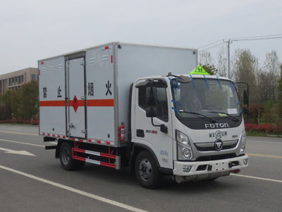 江特牌JDF5040XRQB6型易燃氣體廂式運輸車(chē)