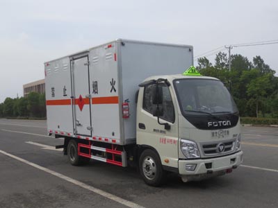 江特牌JDF5041XRQB6型易燃氣體廂式運輸車(chē)